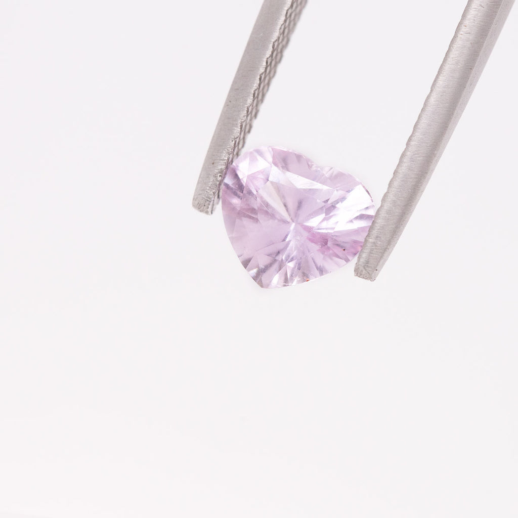 Soft Pink Sapphire Heart 1.80 carat
