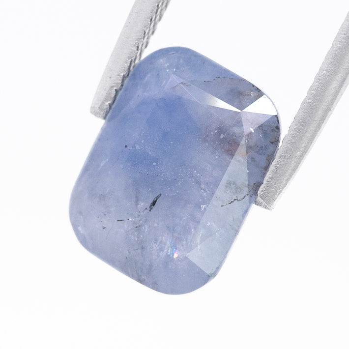 Misty Blue Sapphire Cushion 5.72 carat