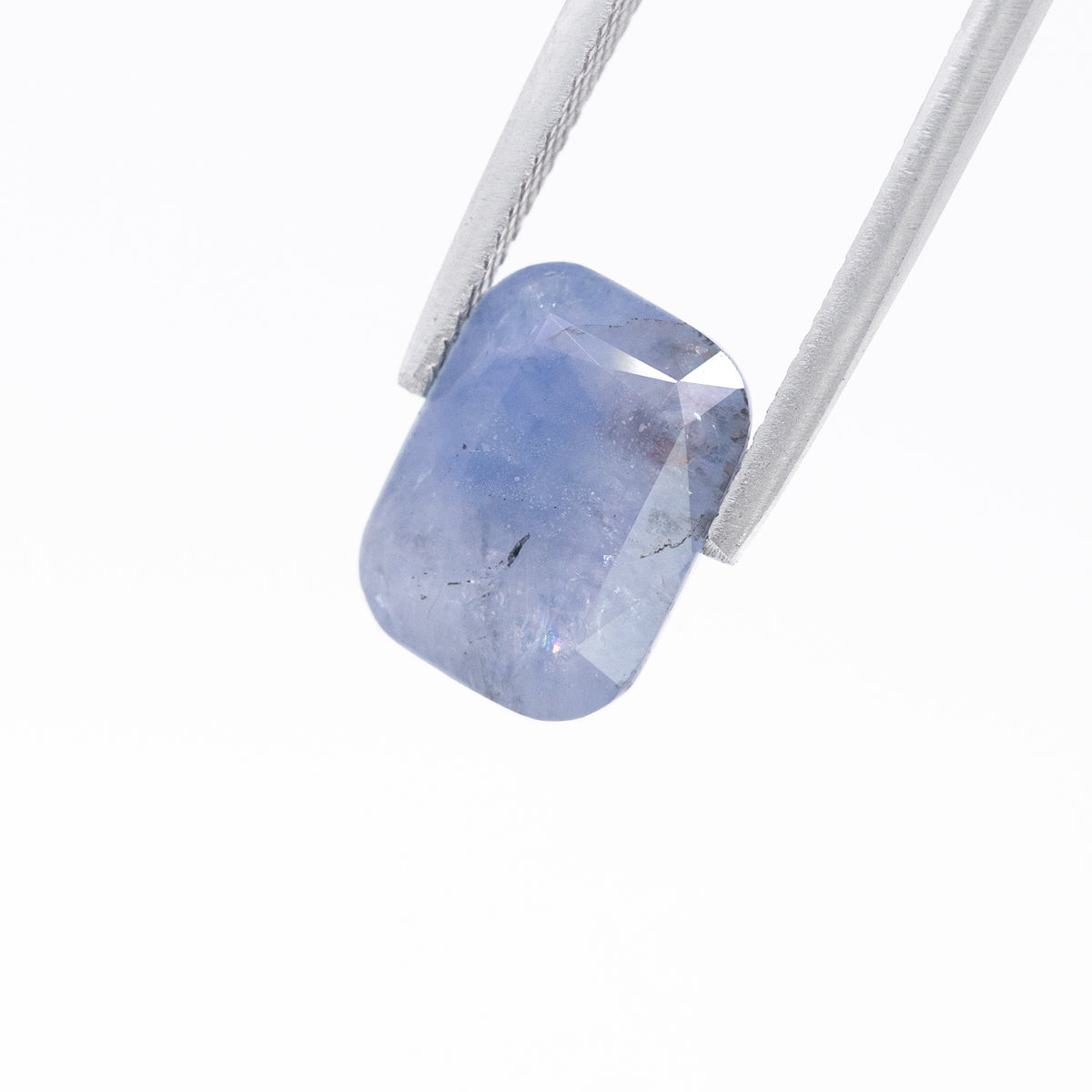 Misty Blue Sapphire Cushion 5.72 carat