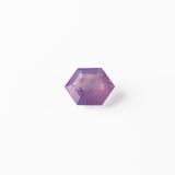 Smokey Purple Pink Sapphire Hexagon 1.21 carats