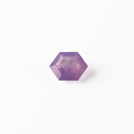 Smokey Purple Pink Sapphire Hexagon 1.21 carats