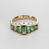 Seven Stars Sapphire Ring