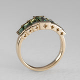 Seven Stars Sapphire Ring