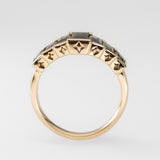 Seven Stars Sapphire Ring