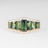 Seven Stars Sapphire Ring