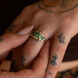 Seven Stars Sapphire Ring