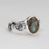 Sirens Ring in Labradorite