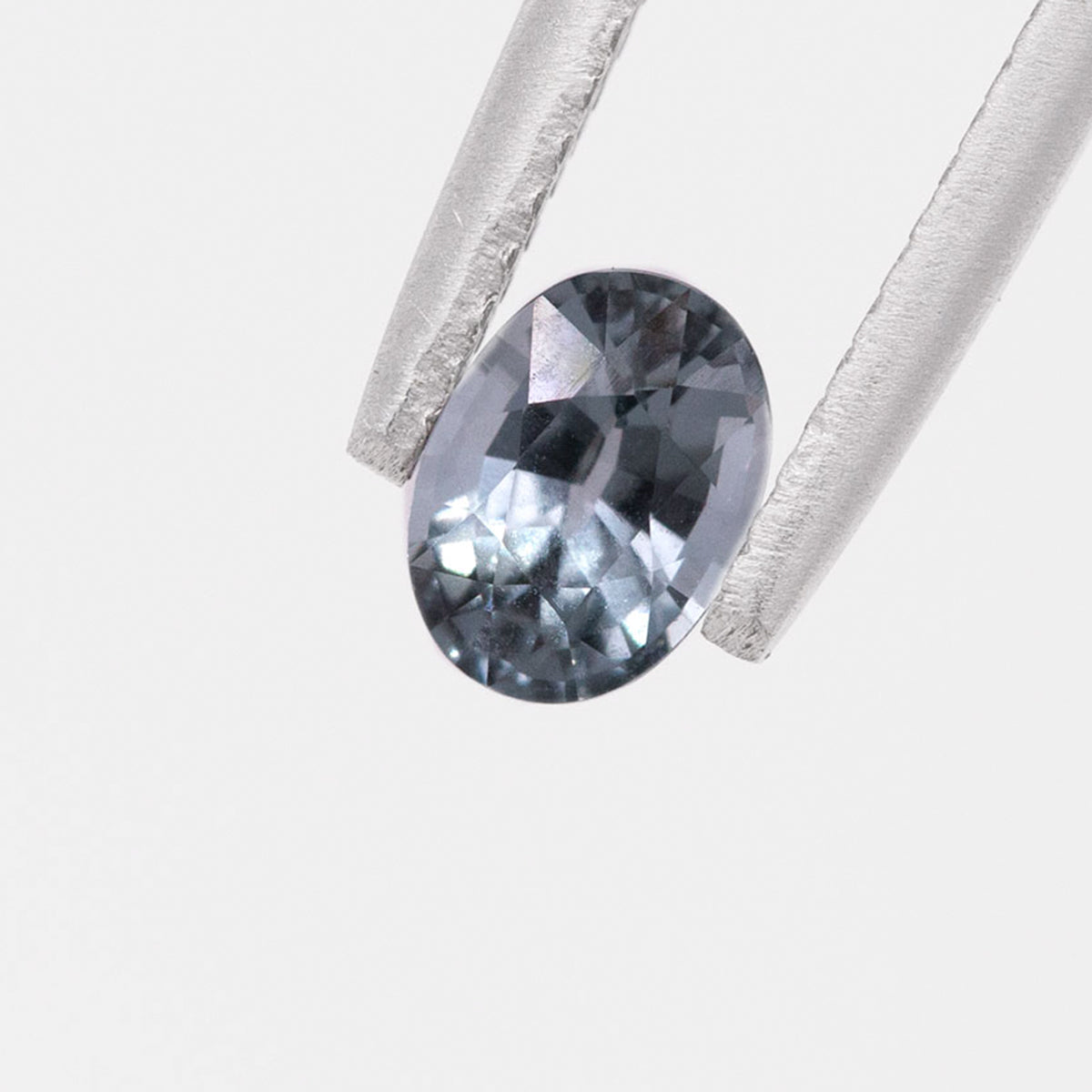 Grey Spinel Oval faceted 0.74 carat