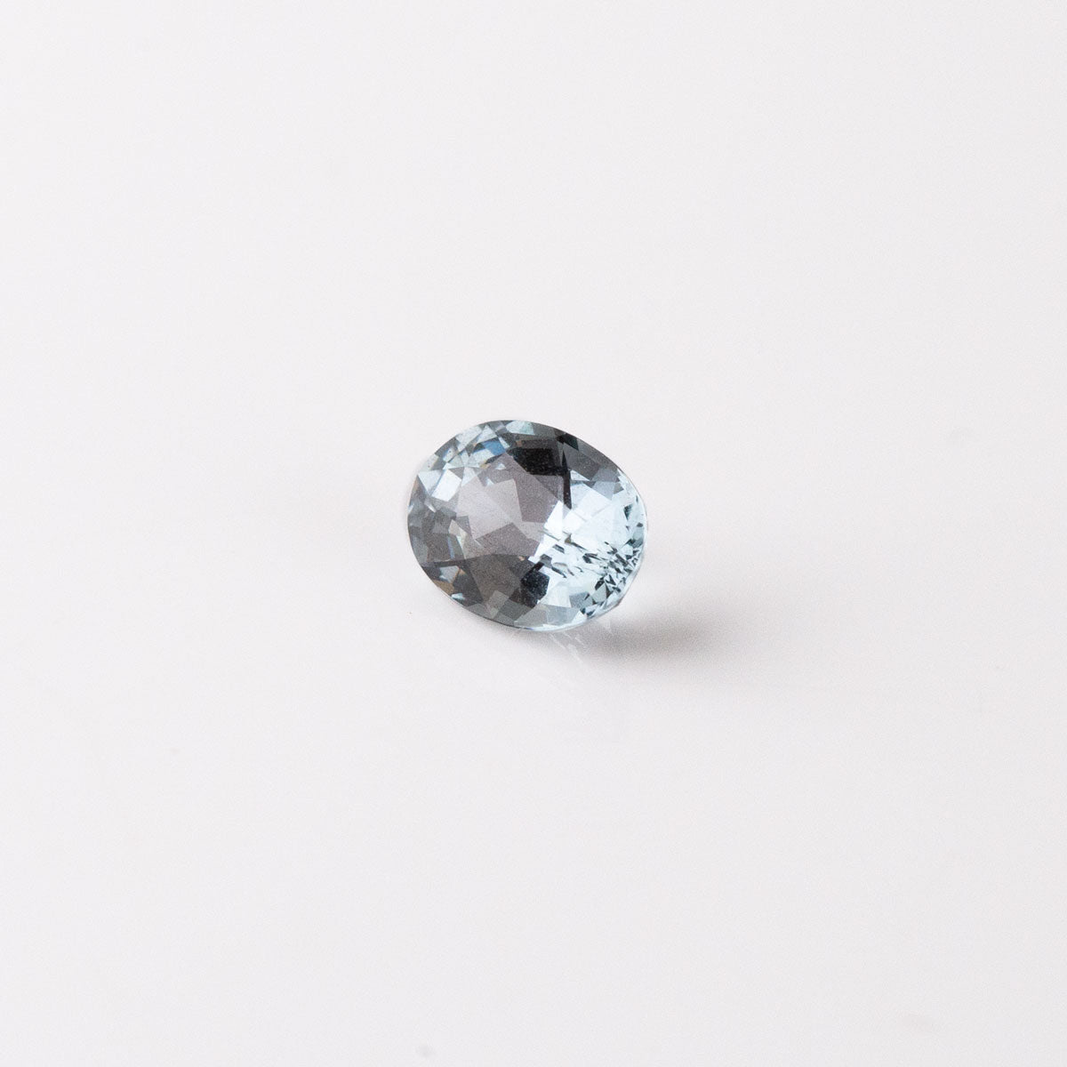 Grey Spinel Oval faceted 0.74 carat