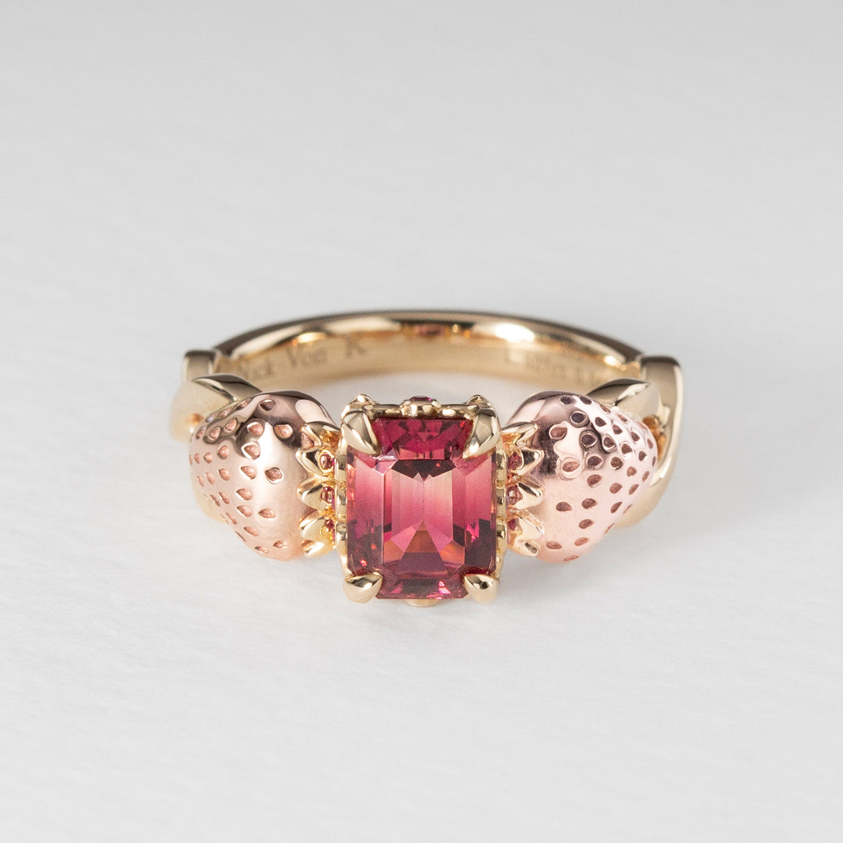 Strawberry Fields Tourmaline Ring