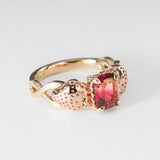 Strawberry Fields Tourmaline Ring