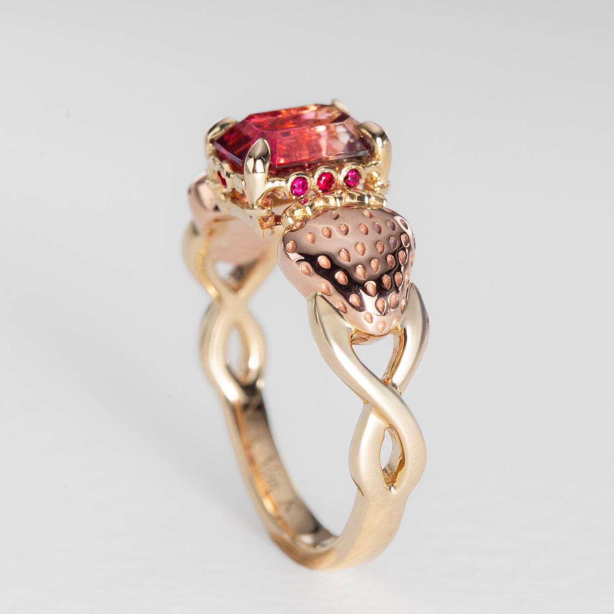 Strawberry Fields Tourmaline Ring