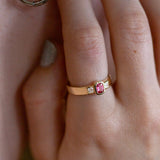 Strawberry Sorbet Spinel Ring