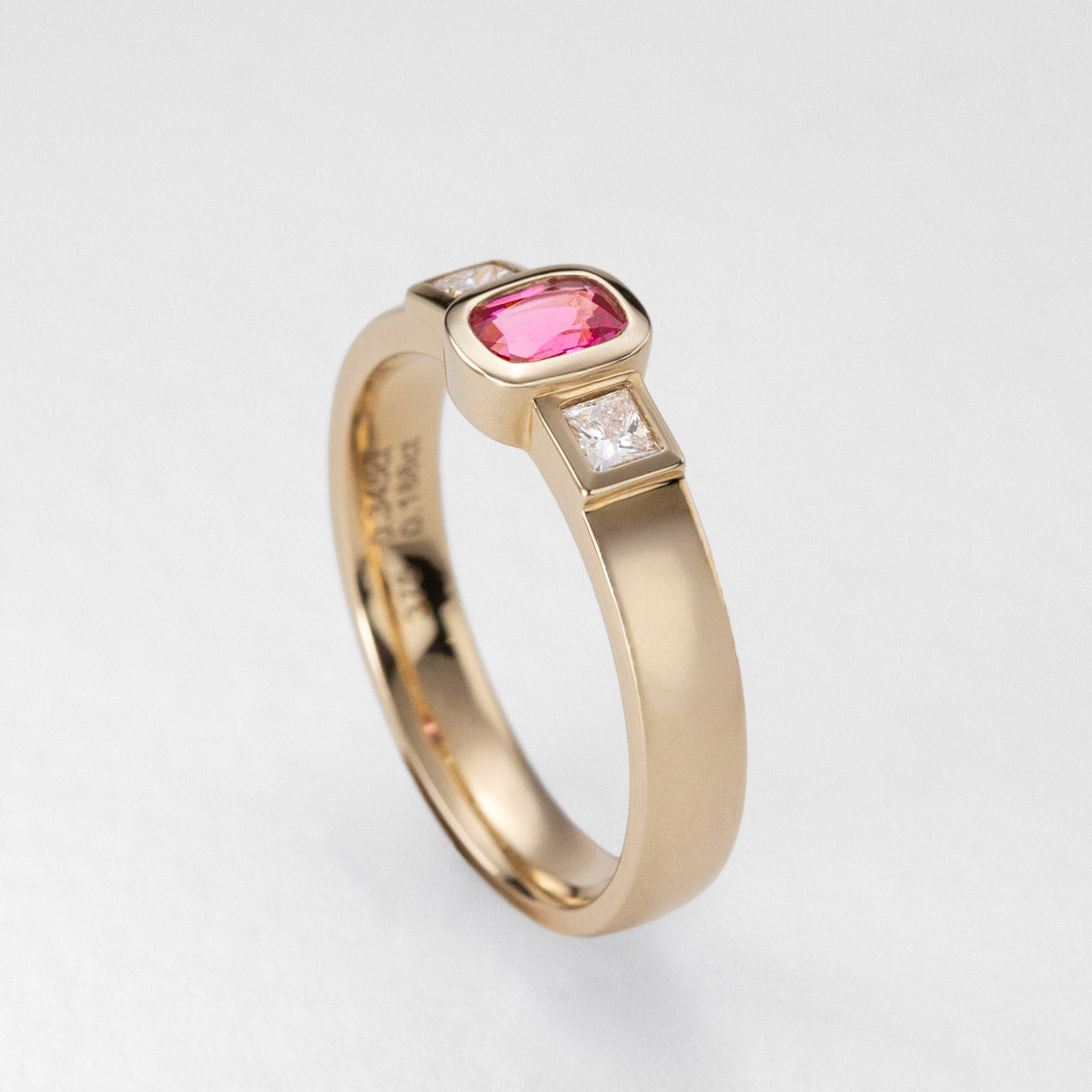 Strawberry Sorbet Spinel Ring