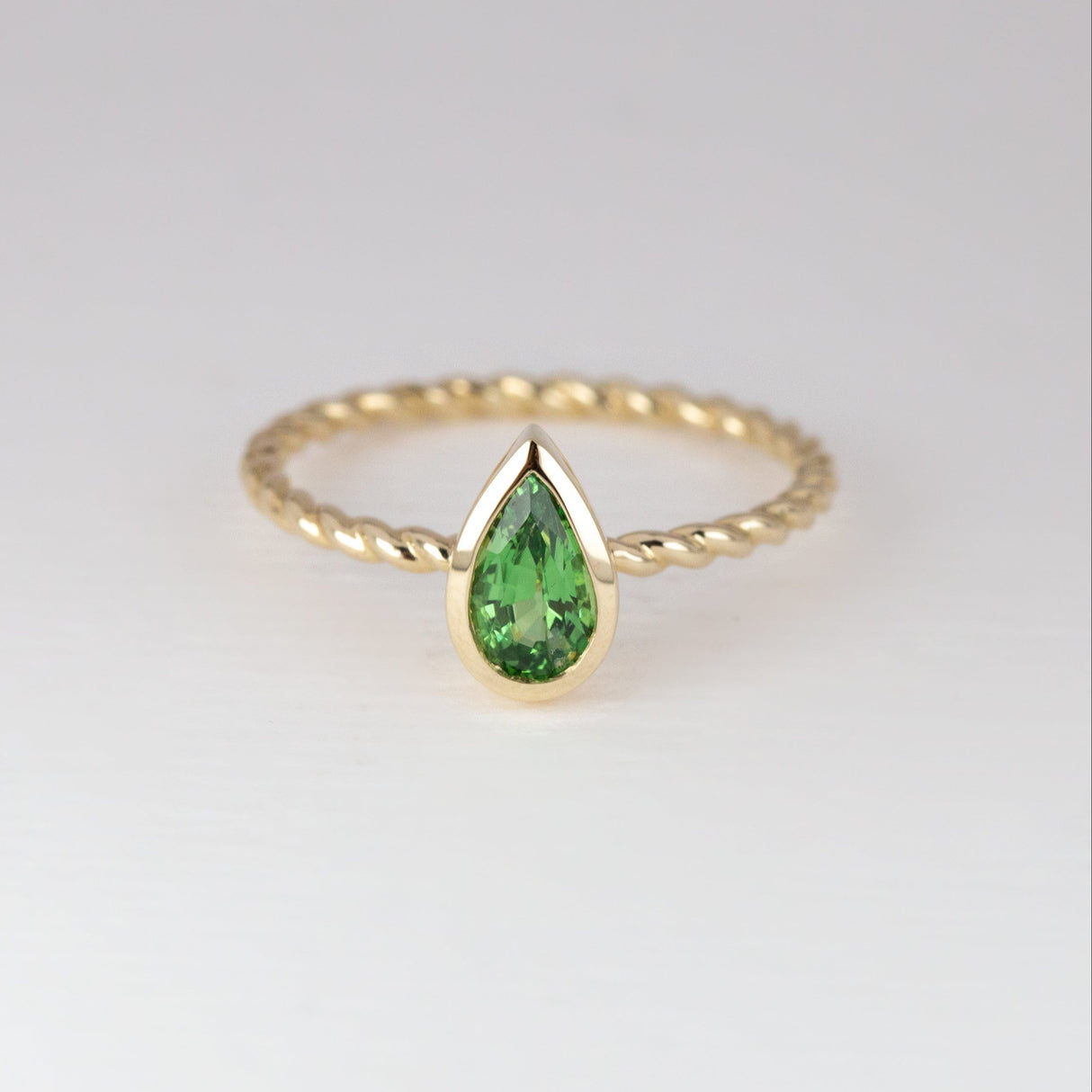 Tsavorite Tiny Treasure Ring