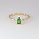Tsavorite Tiny Treasure Ring