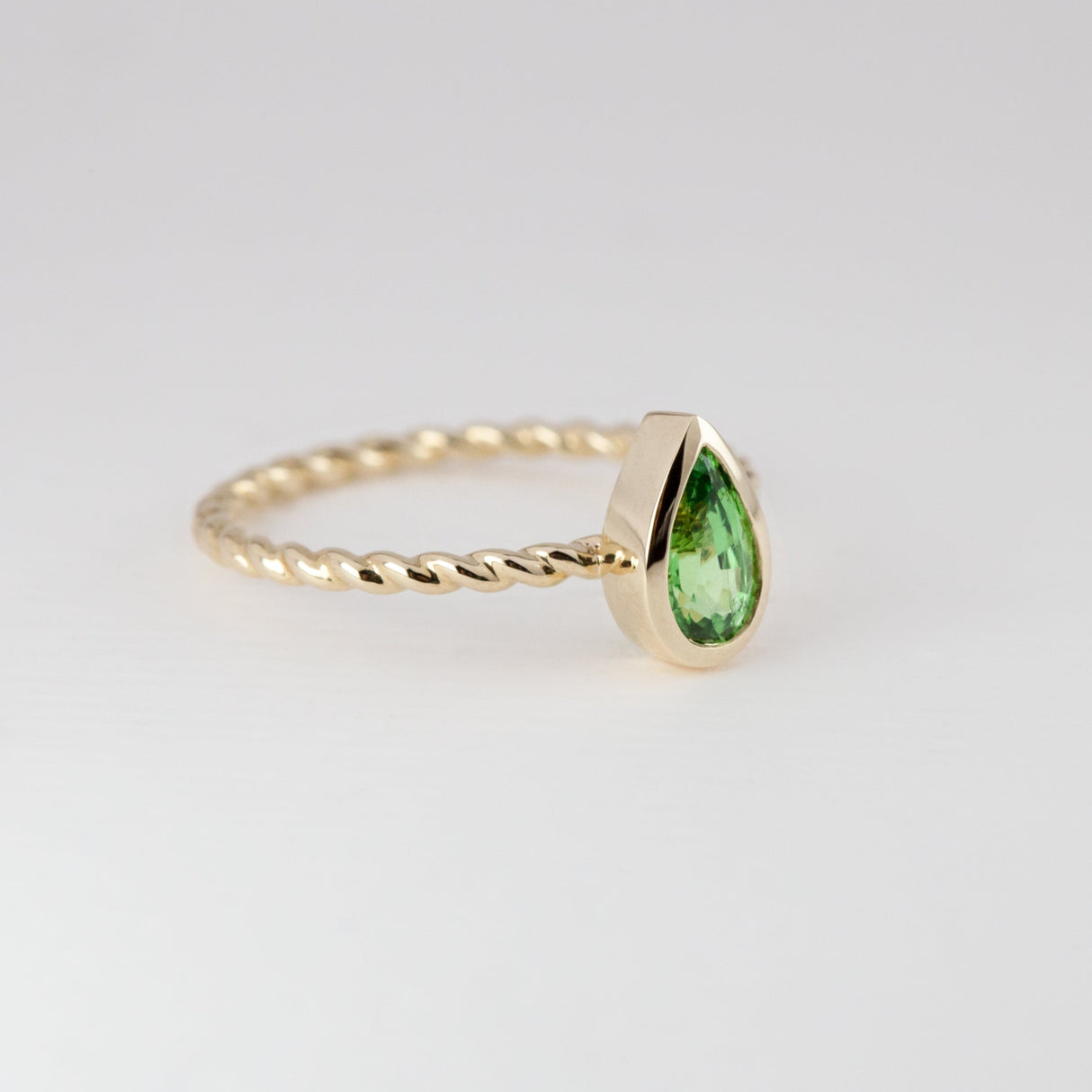 Tsavorite Tiny Treasure Ring