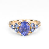 Storm Claw Tanzanite Ring