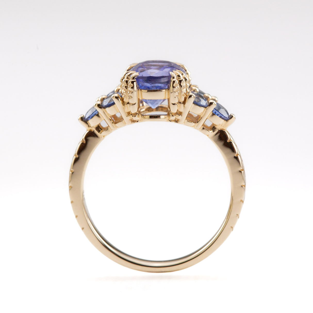 Storm Claw Tanzanite Ring