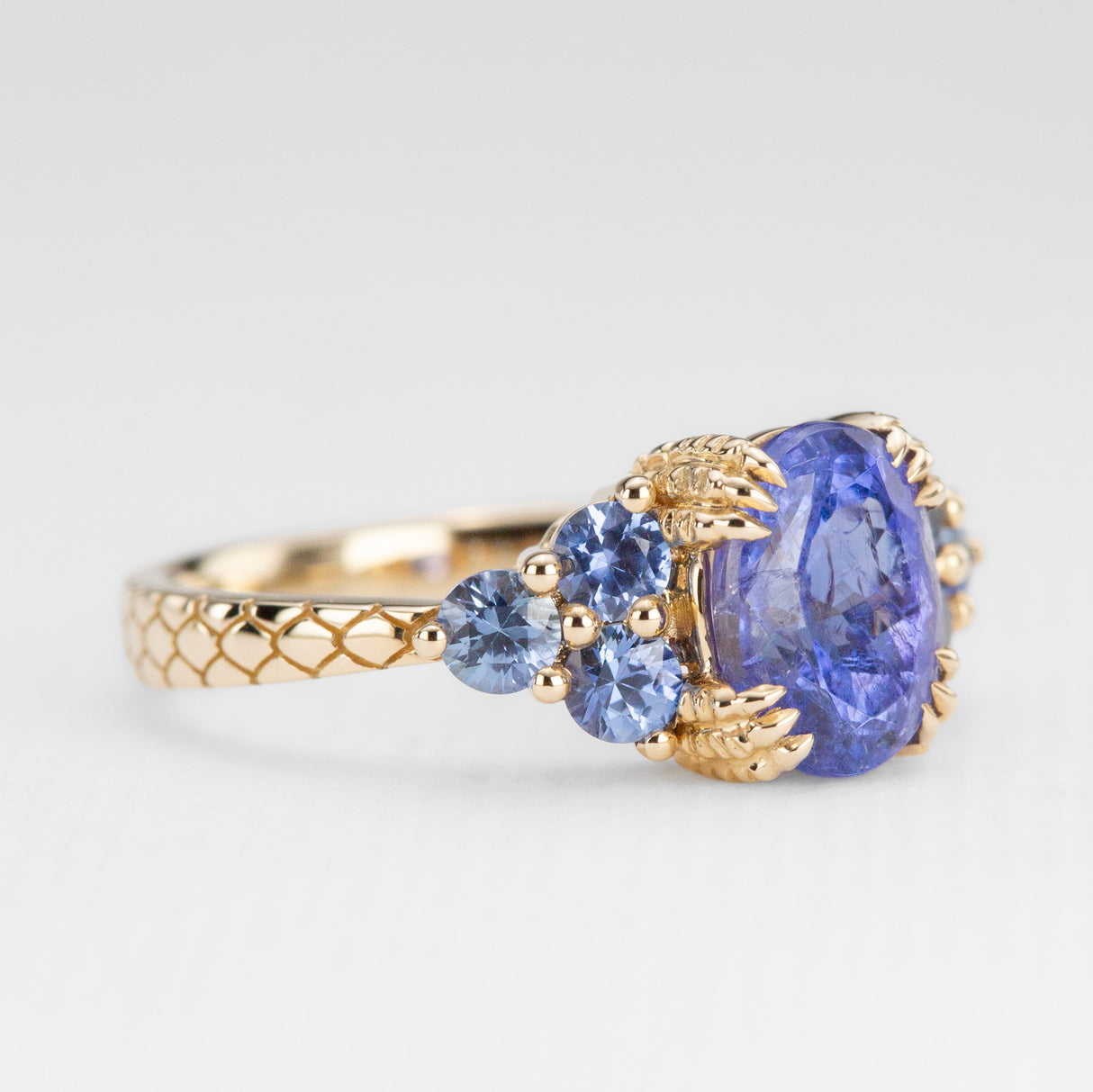 Storm Claw Tanzanite Ring