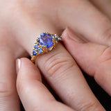 Storm Claw Tanzanite Ring
