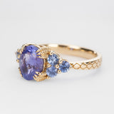 Storm Claw Tanzanite Ring