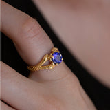 Tanzanite Medusa Coven Ring