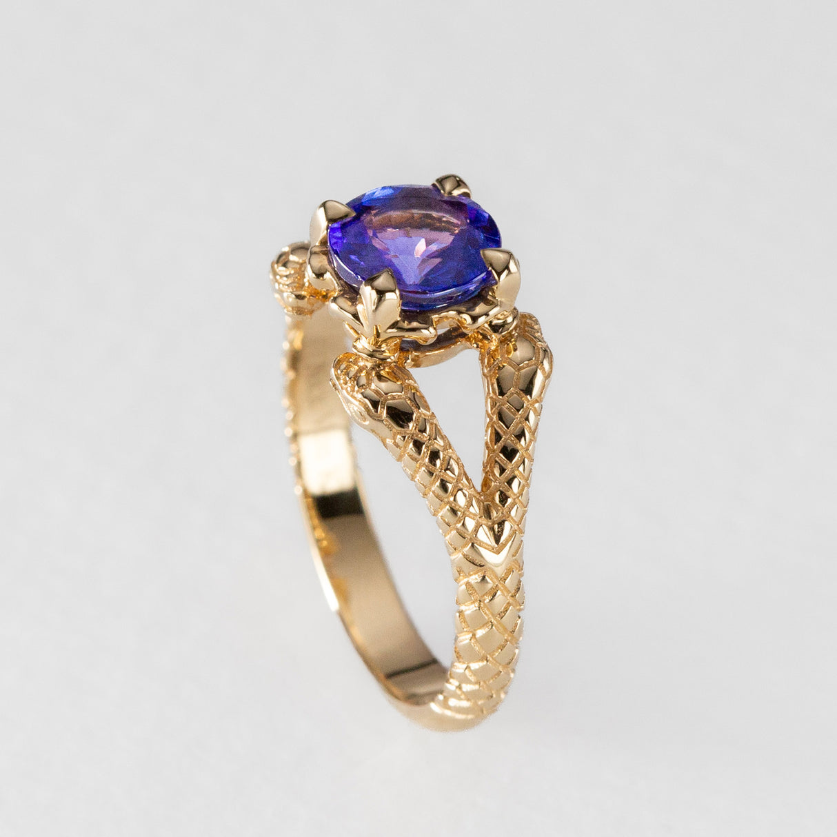 Tanzanite Medusa Coven Ring