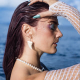 Thrasher Earrings in Moose Antler