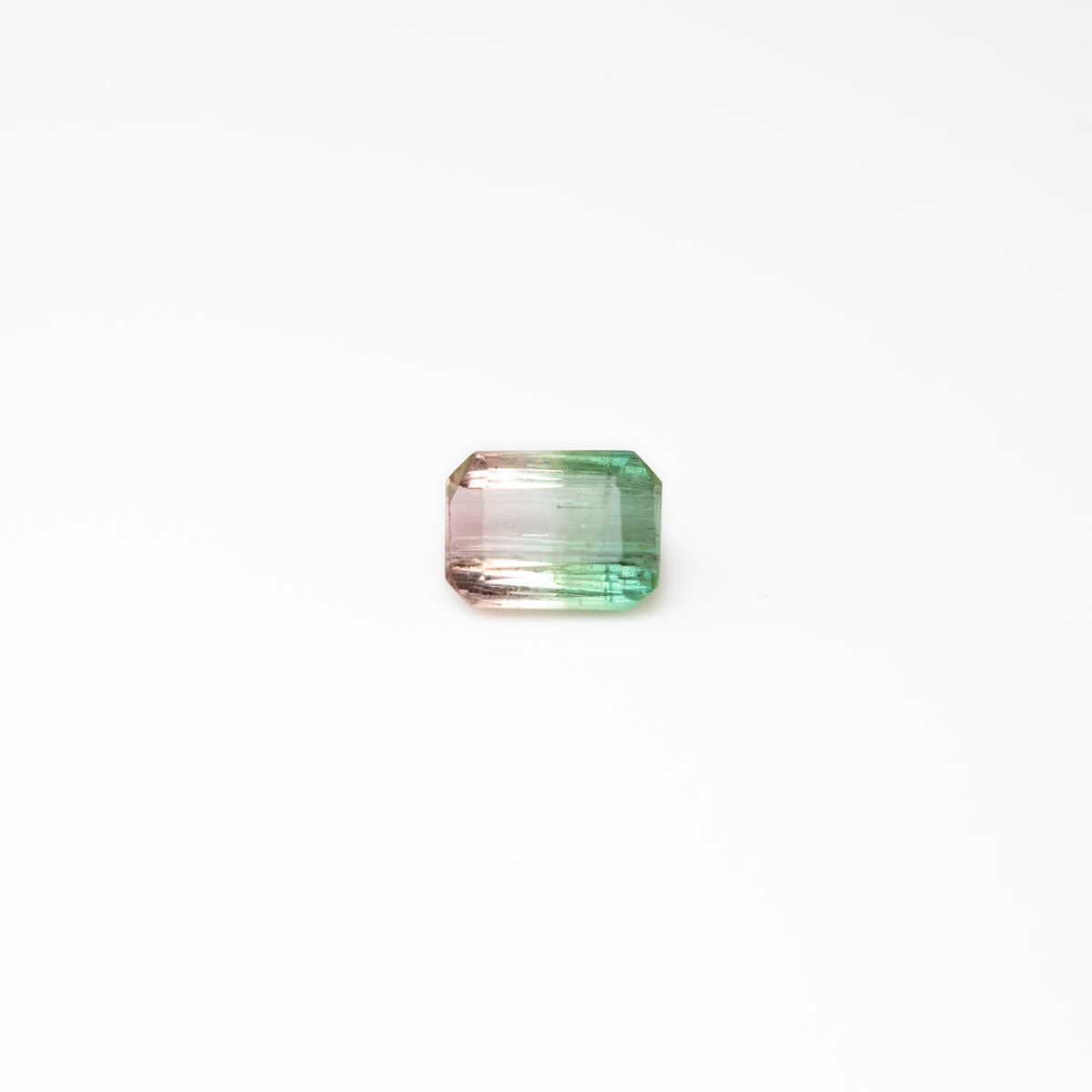 Watermelon Tourmaline Octagonal Step cut 0.69 carat