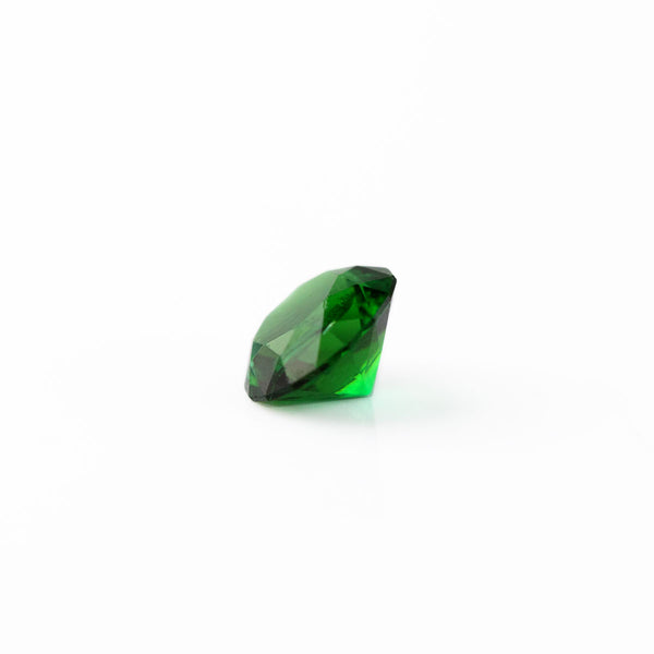Chrome Green Tourmaline Round Brilliant cut 1.07 carat