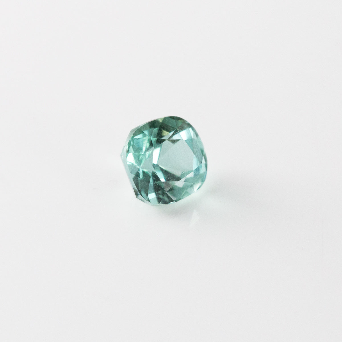 Mint Lagoon Tourmaline Cushion 1.42 carats