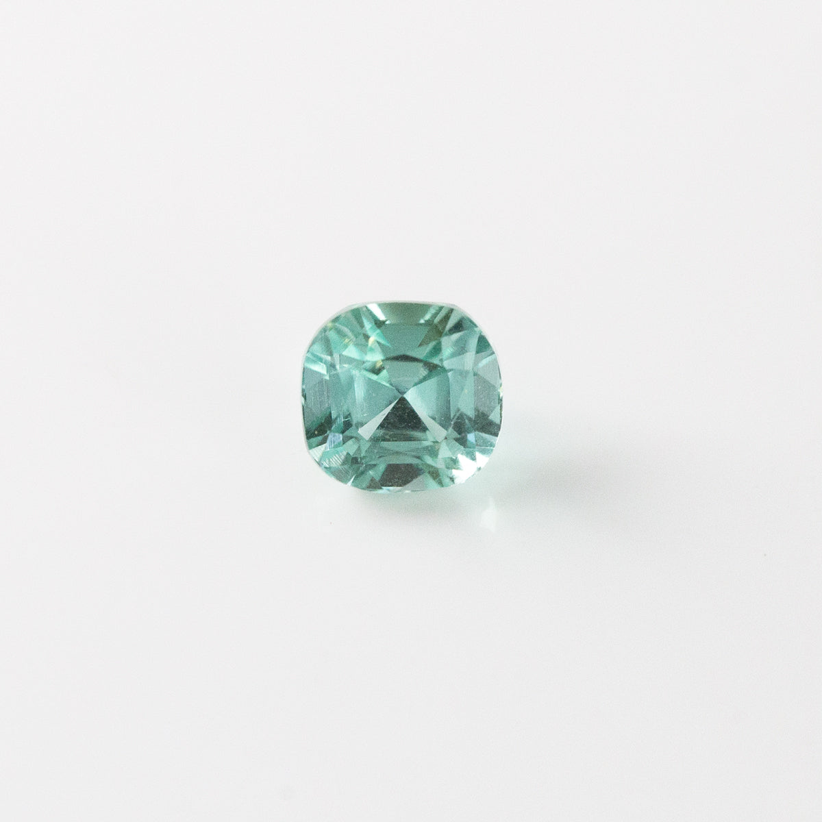 Mint Lagoon Tourmaline Cushion 1.42 carats