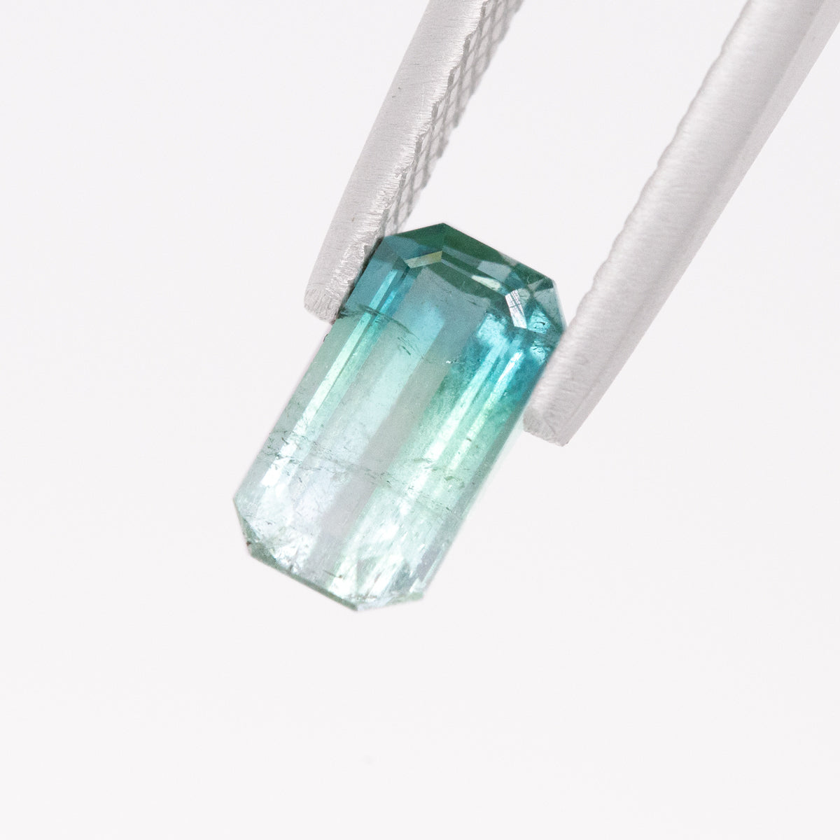 Blue Green Bi-Colour Tourmaline Octagonal 1.46ct