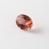 Coral Tourmaline Oval 1.72 carats