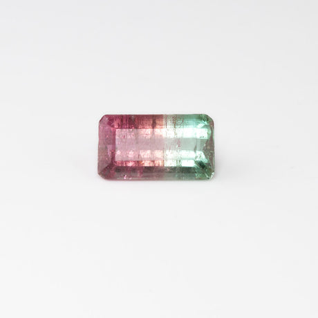 Watermelon Tourmaline Octagonal Step cut 3.24 carat