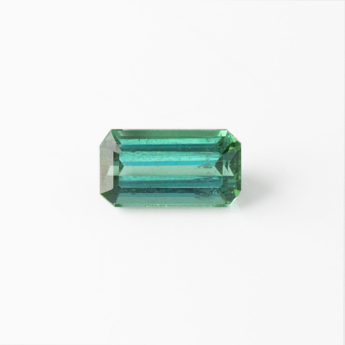 Sea Green Tourmaline Octagonal Step cut 3.68 carat