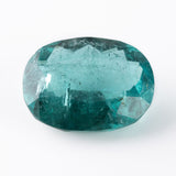 Teal Tourmaline Oval Mixed Cut 9.05 carats