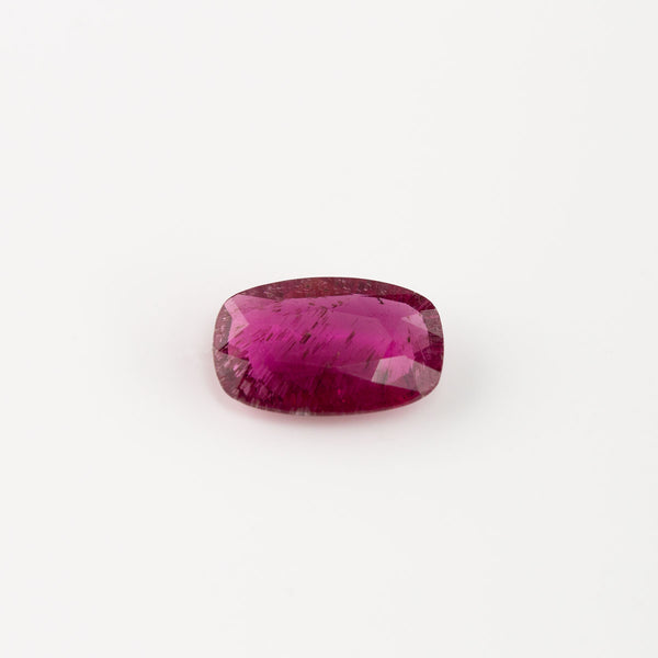Pinkish Red Rubellite Tourmaline Rectangular Cushion cut 1.55 carat