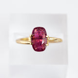 Pinkish Red Rubellite Tourmaline Rectangular Cushion cut 1.55 carat