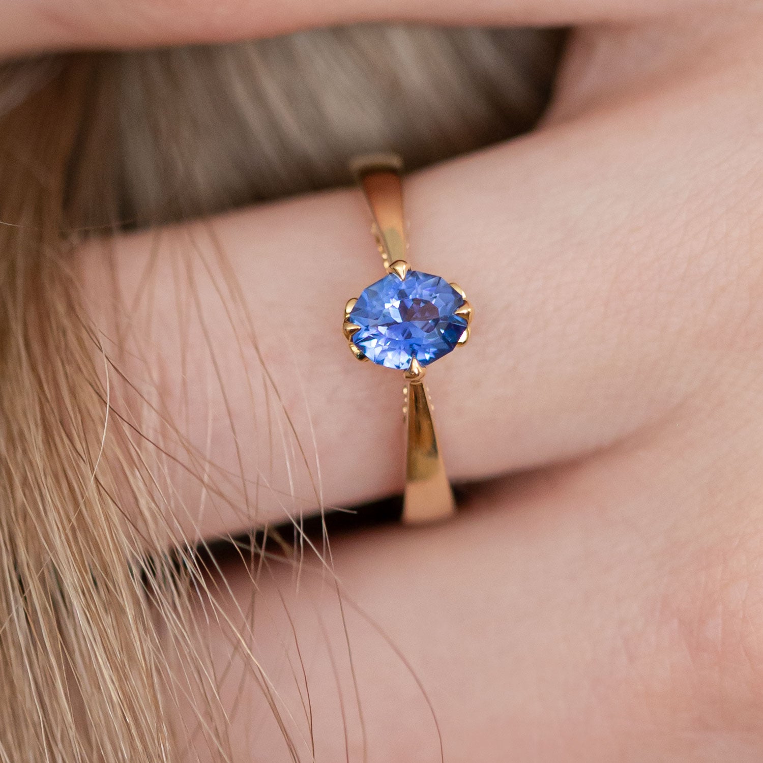 Natural Blue Sapphire Ring – Ace Shopping Club