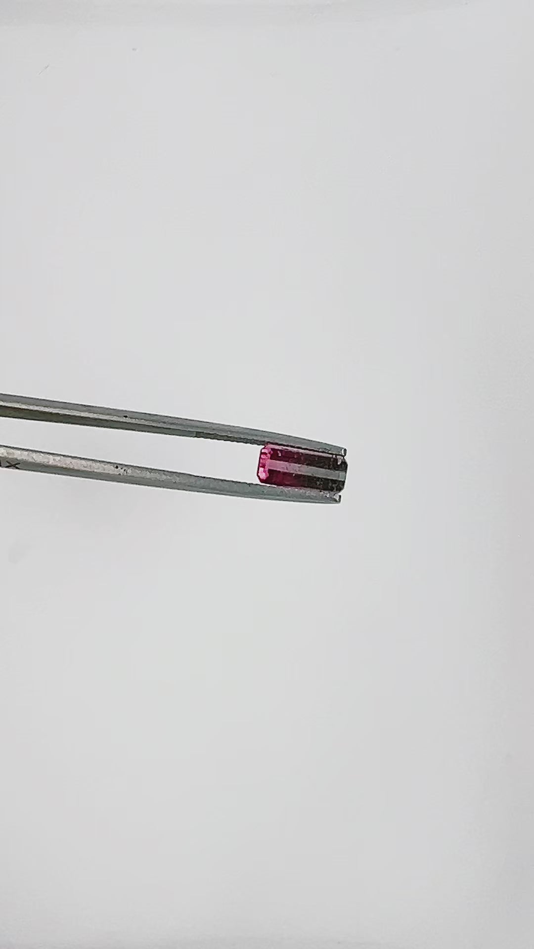 Watermelon Tourmaline Octagonal Step cut 1.9 carat