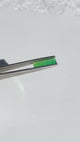 Matrix Green Tourmaline Rectangular Cabochon cut 3.2 carats