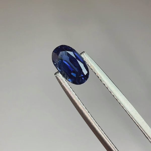 Classic Blue Sapphire Oval 1.10 carat