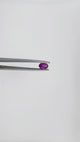 Lipstick Pink Sapphire Oval cut 2.11 carats
