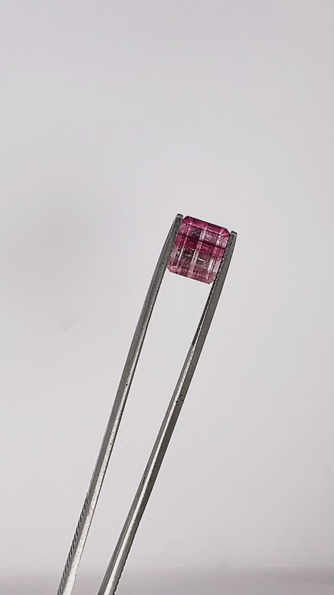 Strawberry Shortcake Bi-Colour Tourmaline Octagonal 4.01 carats