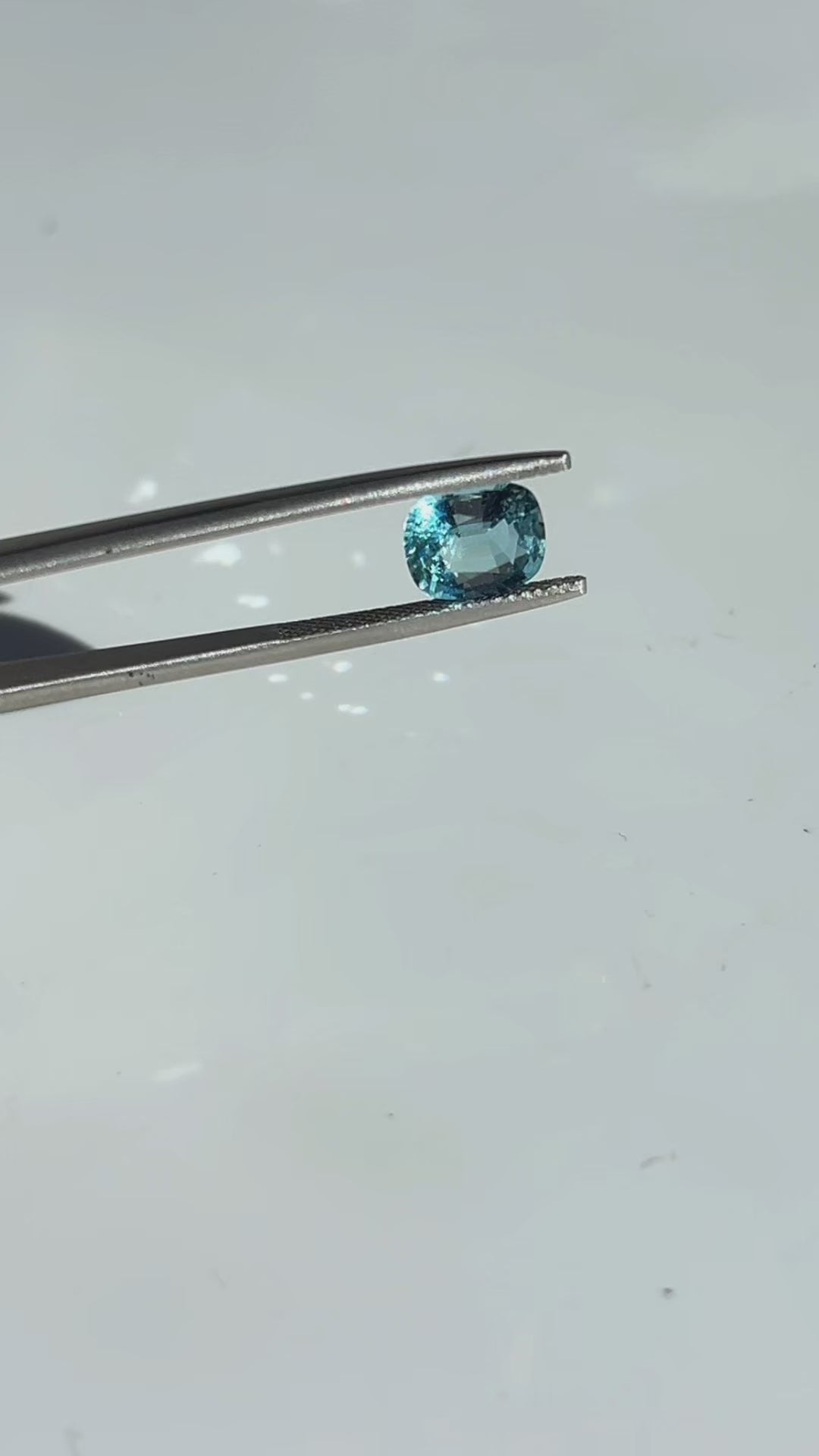 Arendelle Blue Cushion Aquamarine 1.62 carats