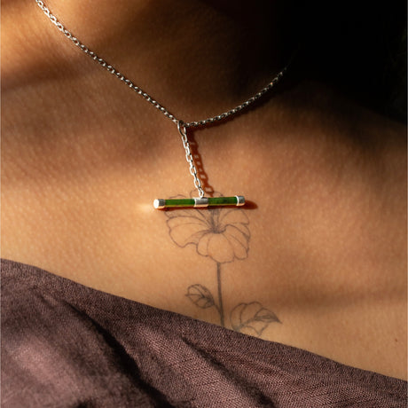 Pounamu Fob Chain Pendant