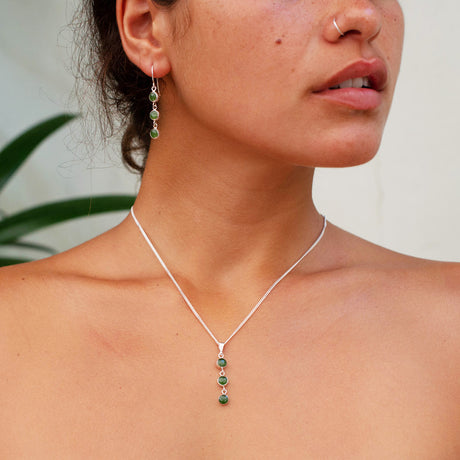 Pounamu 3 Muses Necklace