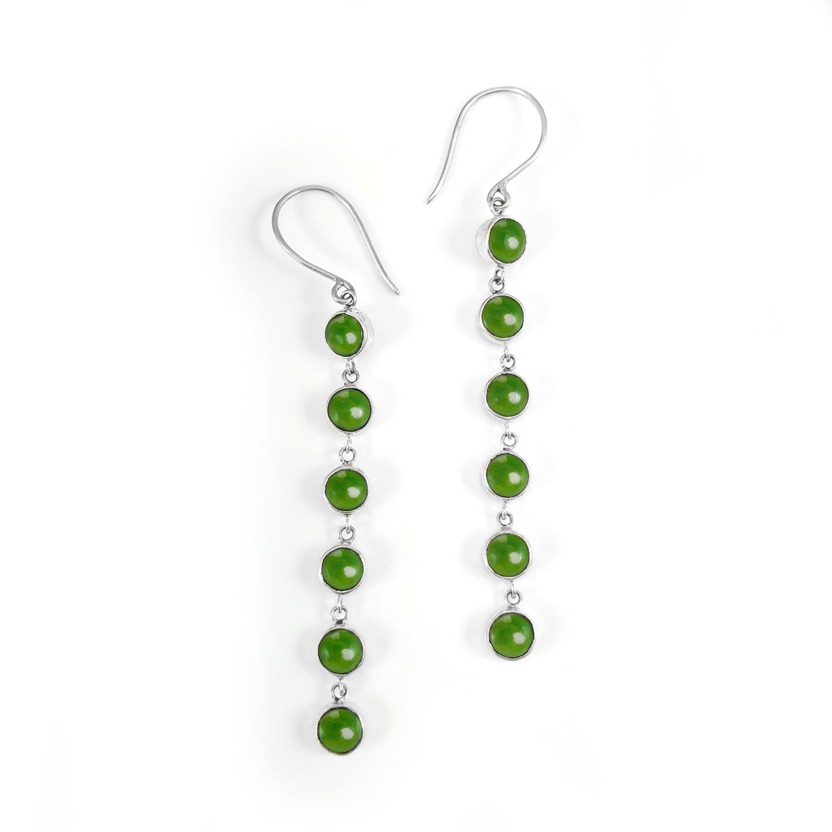 Pounamu Babylon Earrings